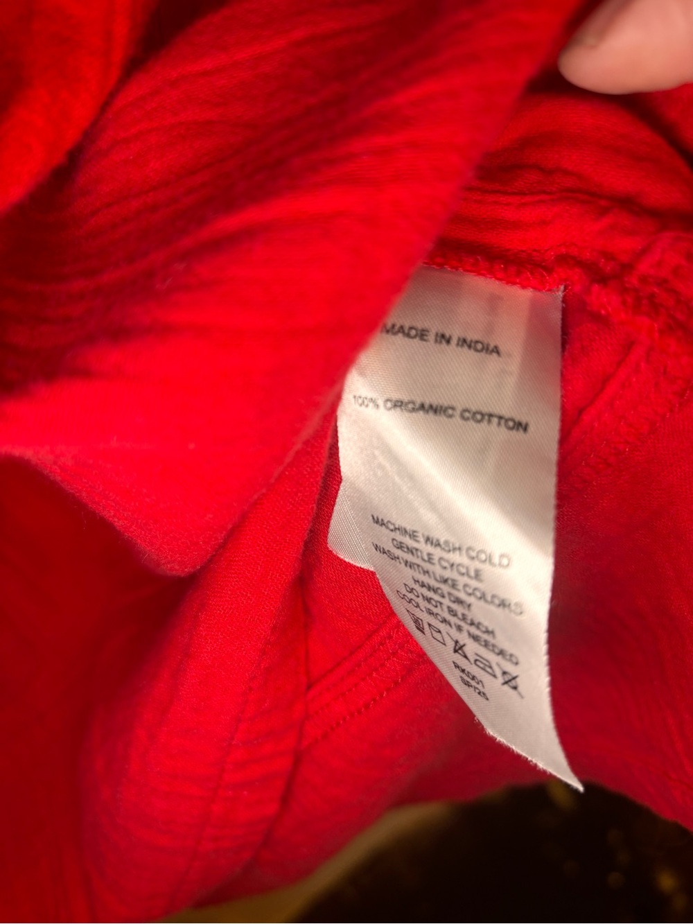Quince 100% Organic Cotton Gauze Sleeveless Swing Dress - Small - Picture 3 of 9